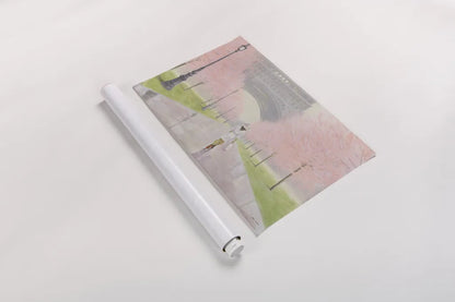 Printemps a Paris I by Marco Fabiano. shown as a rolled paper print. Available as archival giclee rolled canvas, fine art paper, or poster print. SKU 56478i.