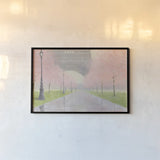 Printemps a Paris I v2 by Marco Fabiano. shown as a paper print in a black flame. Available as a archival giclee rolled canvas, fine art paper, or poster print. SKU 58298i.