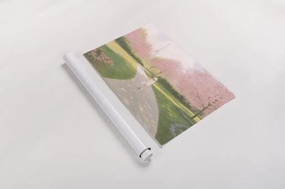 Printemps a Paris II by Marco Fabiano. shown as a rolled paper print. Available as archival giclee rolled canvas, fine art paper, or poster print. SKU 56479i.