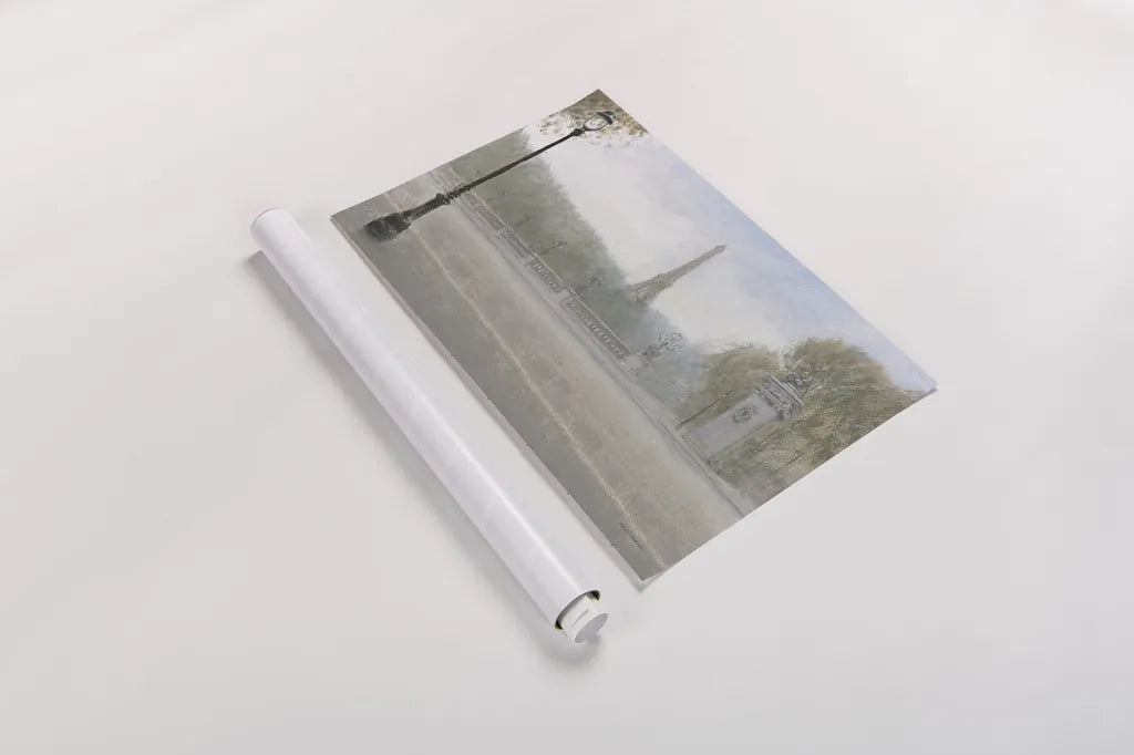 Ride in Paris IV by Marco Fabiano. shown as a rolled paper print. Available as archival giclee rolled canvas, fine art paper, or poster print. SKU 32924i.