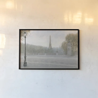 Ride in Paris IV by Marco Fabiano. shown as a paper print in a black flame. Available as a archival giclee rolled canvas, fine art paper, or poster print. SKU 32924i.