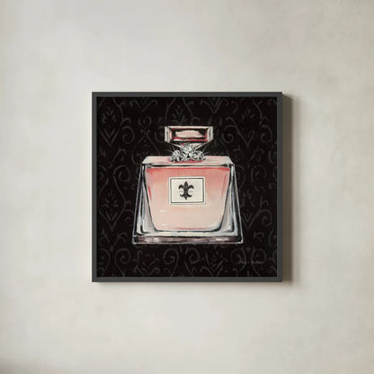 Samanthas Boudoir III by Marco Fabiano. Shown in a sleek black glass frame for a contemporary gallery look. Available as an archival giclee rolled canvas, fine art paper, or poster print. SKU 10748a.