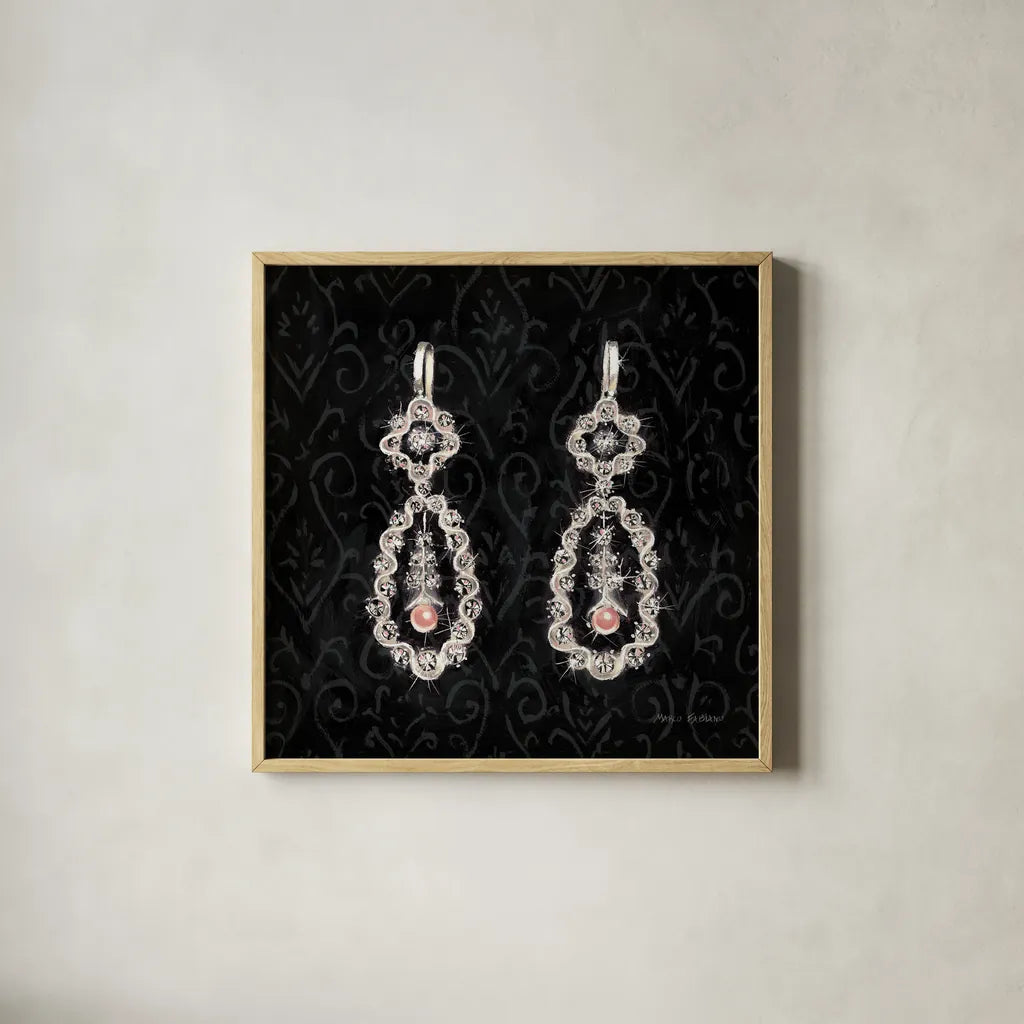 Samanthas Boudoir IV by Marco Fabiano. Shown in a natural wood glass frame for a timeless modern aesthetic. Available as an archival giclee rolled canvas, fine art paper, or poster print. SKU 10749a.