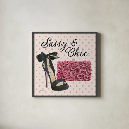 Simply Splendid I by Marco Fabiano. Shown in a sleek black glass frame for a contemporary gallery look. Available as an archival giclee rolled canvas, fine art paper, or poster print. SKU 46468a.