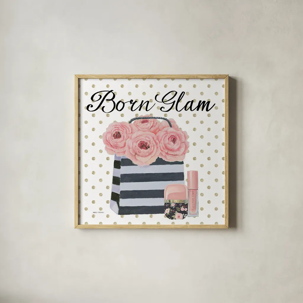 Simply Splendid II by Marco Fabiano. Shown in a natural wood glass frame for a timeless modern aesthetic. Available as an archival giclee rolled canvas, fine art paper, or poster print. SKU 46469a.