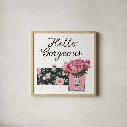 Simply Splendid IV by Marco Fabiano. Shown in a natural wood glass frame for a timeless modern aesthetic. Available as an archival giclee rolled canvas, fine art paper, or poster print. SKU 46471a.