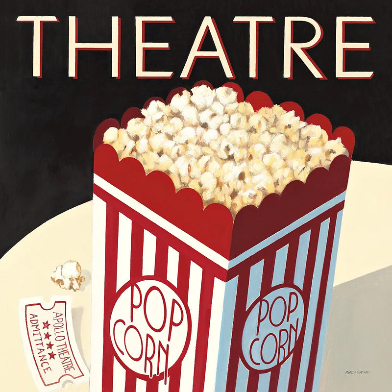 Theatre by Marco Fabiano. SKU 15223a. Archival Giclee Fine art print for wall decor.