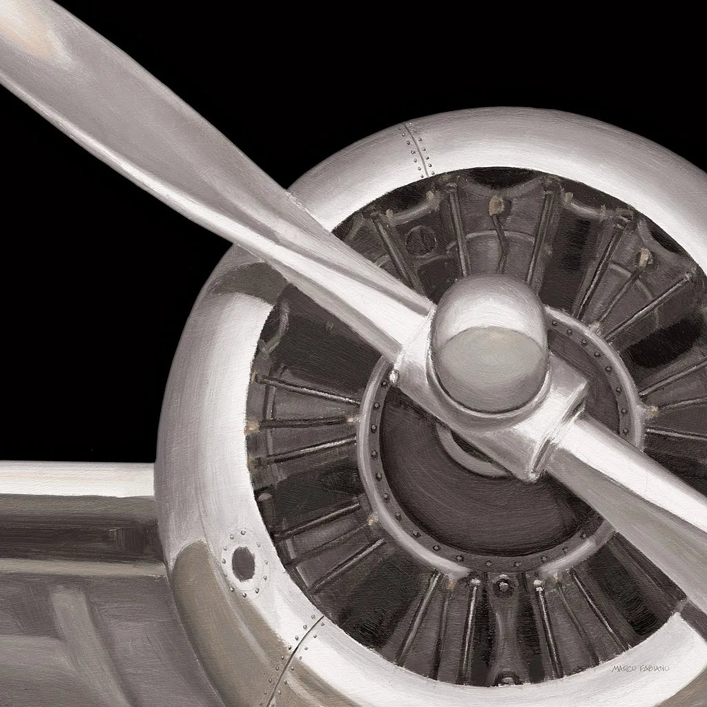 Travel by Air III Dark by Marco Fabiano. SKU 14267a. Archival Giclee Fine art print for wall decor.