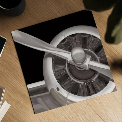 Travel by Air III Dark by Marco Fabiano. Shown as a detailed flat fine art print, highlighting archival giclee quality. Available as an archival giclee rolled canvas, fine art paper, or poster print. SKU 14267a.