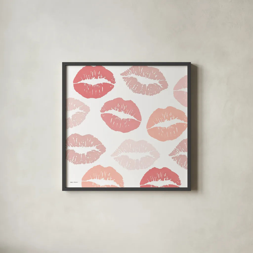 Wake Up and Make Up III by Marco Fabiano. Shown in a sleek black glass frame for a contemporary gallery look. Available as an archival giclee rolled canvas, fine art paper, or poster print. SKU 46224a.