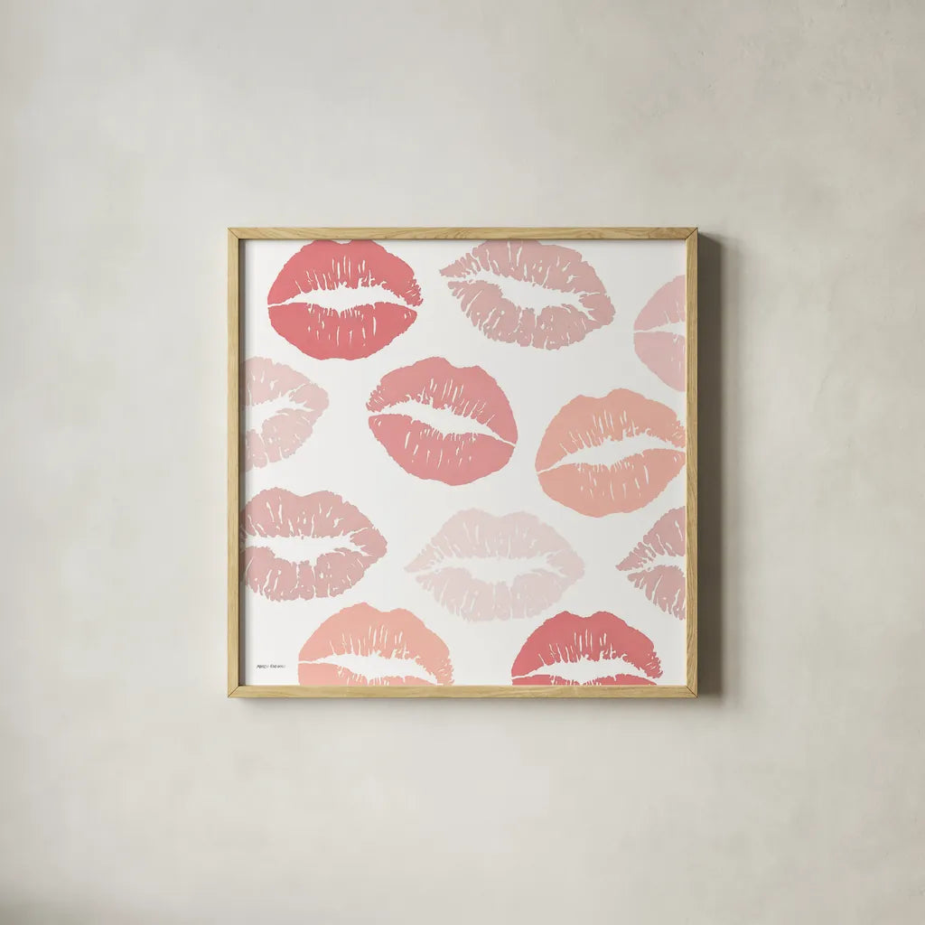 Wake Up and Make Up III by Marco Fabiano. Shown in a natural wood glass frame for a timeless modern aesthetic. Available as an archival giclee rolled canvas, fine art paper, or poster print. SKU 46224a.