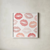 Wake Up and Make Up III by Marco Fabiano. Shown in a crisp white glass frame for a clean and minimalist style. Available as an archival giclee rolled canvas, fine art paper, or poster print. SKU 46224a.