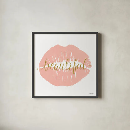 Wake Up and Make Up IV by Marco Fabiano. Shown in a sleek black glass frame for a contemporary gallery look. Available as an archival giclee rolled canvas, fine art paper, or poster print. SKU 46225a.