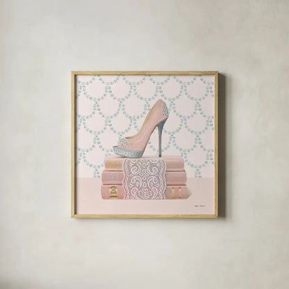 Wedding Glamour I by Marco Fabiano. Shown in a natural wood glass frame for a timeless modern aesthetic. Available as an archival giclee rolled canvas, fine art paper, or poster print. SKU 39379a.