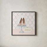Wedding Glamour II by Marco Fabiano. Shown in a sleek black glass frame for a contemporary gallery look. Available as an archival giclee rolled canvas, fine art paper, or poster print. SKU 39380a.