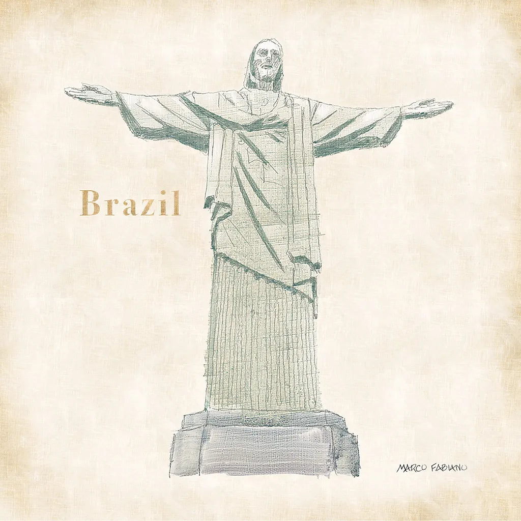 World Trekker VI by Marco Fabiano. SKU 37232a. Archival Giclee Fine art print for wall decor.