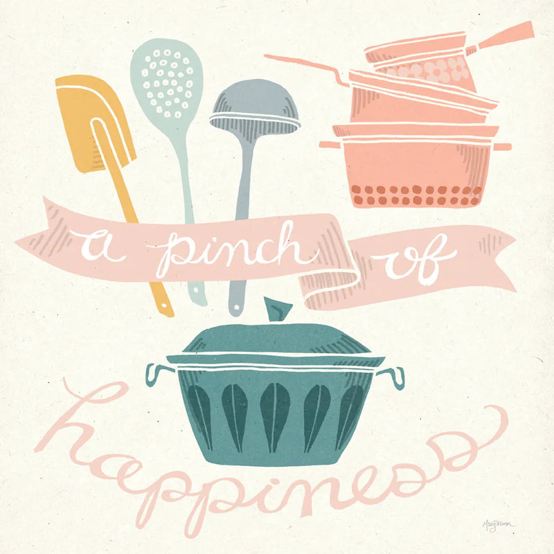 A Pinch of Happiness Pastel by Mary Urban. SKU 56990a. Archival Giclee Fine art print for wall decor.