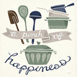 A Pinch of Happiness Winter by Mary Urban. SKU 62315a. Archival Giclee Fine art print for wall decor.