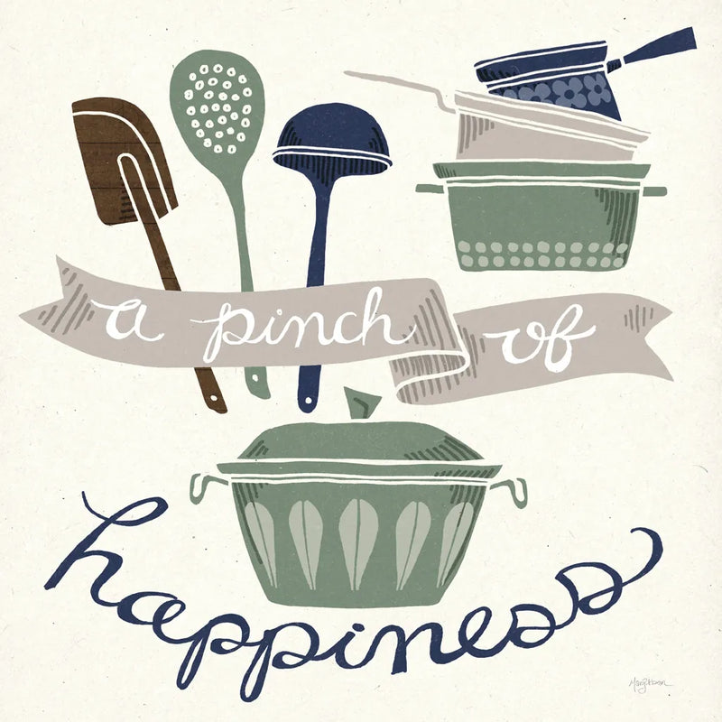 A Pinch of Happiness Winter by Mary Urban. SKU 62315a. Archival Giclee Fine art print for wall decor.