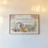 Autumn Friends I by Mary Urban. shown as a paper print in a natural frame. Available as a archival giclee rolled canvas, fine art paper, or poster print. SKU 49830i.