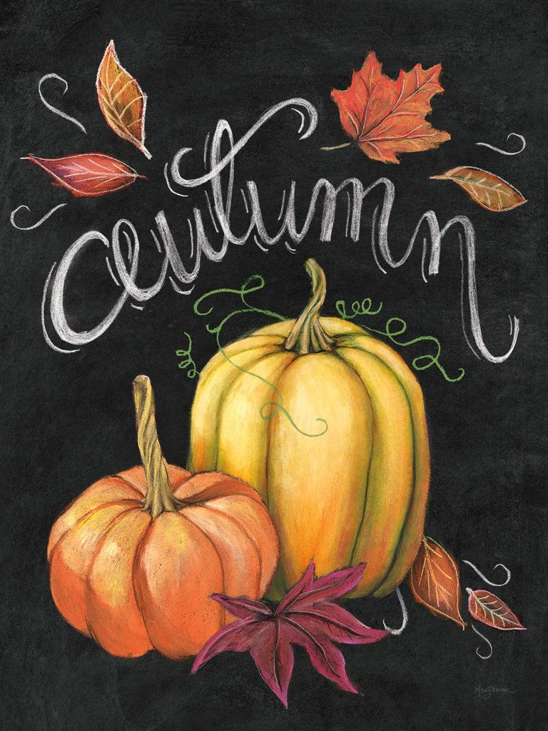 Autumn Harvest I Gold Pumpkin by Mary Urban