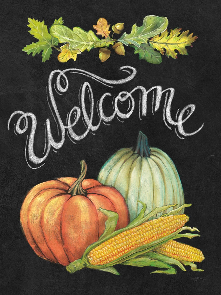 Autumn Harvest II Welcome by Mary Urban
