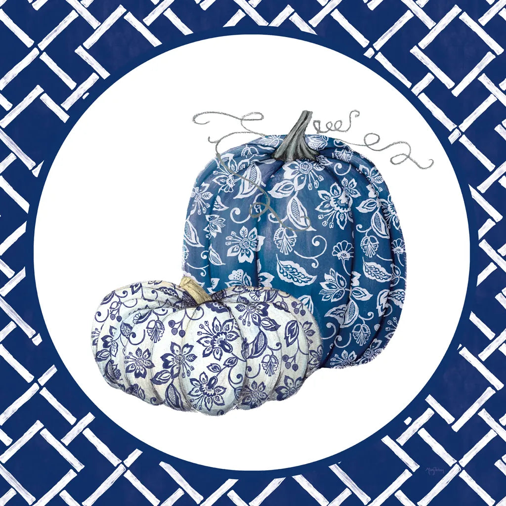 Autumn Harvest III Chinoiserie by Mary Urban. SKU 82807a. Archival Giclee Fine art print for wall decor.