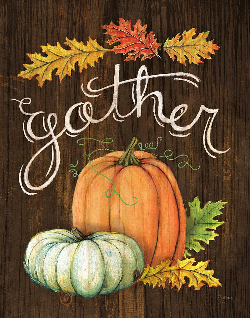 Autumn Harvest III Walnut by Mary Urban