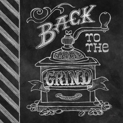 Back to the Grind by Mary Urban. SKU 19839a. Archival Giclee Fine art print for wall decor.