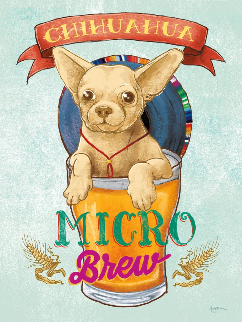 Beer Dogs I by Mary Urban