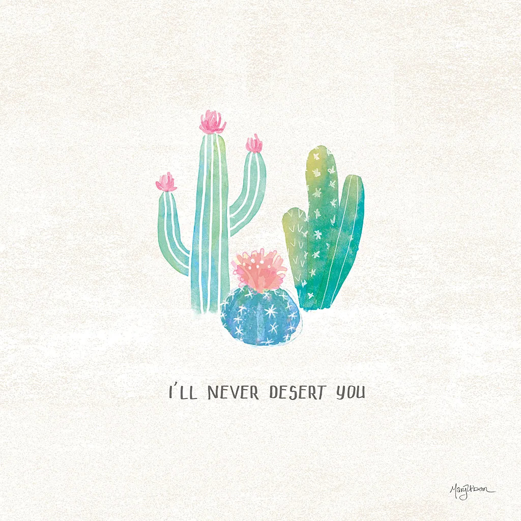 Bohemian Cactus VII by Mary Urban. SKU 46237a. Archival Giclee Fine art print for wall decor.