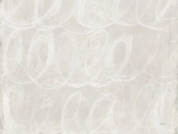 Calming Thoughts II Neutral Crop by Mary Urban
