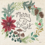 Christmas Chalk III Light by Mary Urban. SKU 73430a. Archival Giclee Fine art print for wall decor.