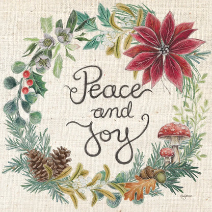 Christmas Chalk IV Light by Mary Urban. SKU 73431a. Archival Giclee Fine art print for wall decor.