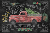 Christmas Chalk V by Mary Urban. SKU 71849i. Archival Giclee Fine art print for wall decor.