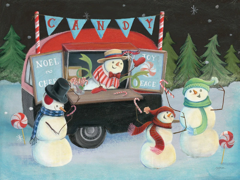 Christmas on Wheels I by Mary Urban