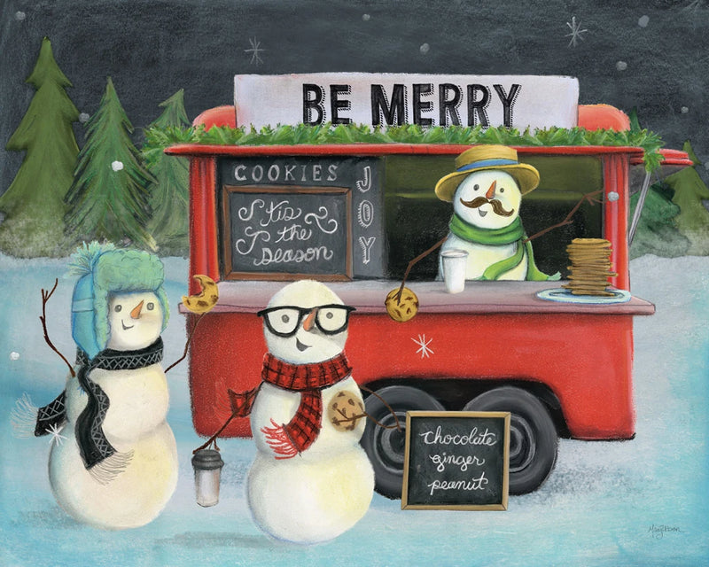 Christmas on Wheels III Light by Mary Urban
