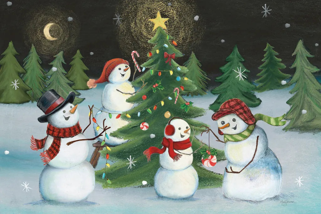 Christmas on Wheels V by Mary Urban. SKU 54716i. Archival Giclee Fine art print for wall decor.