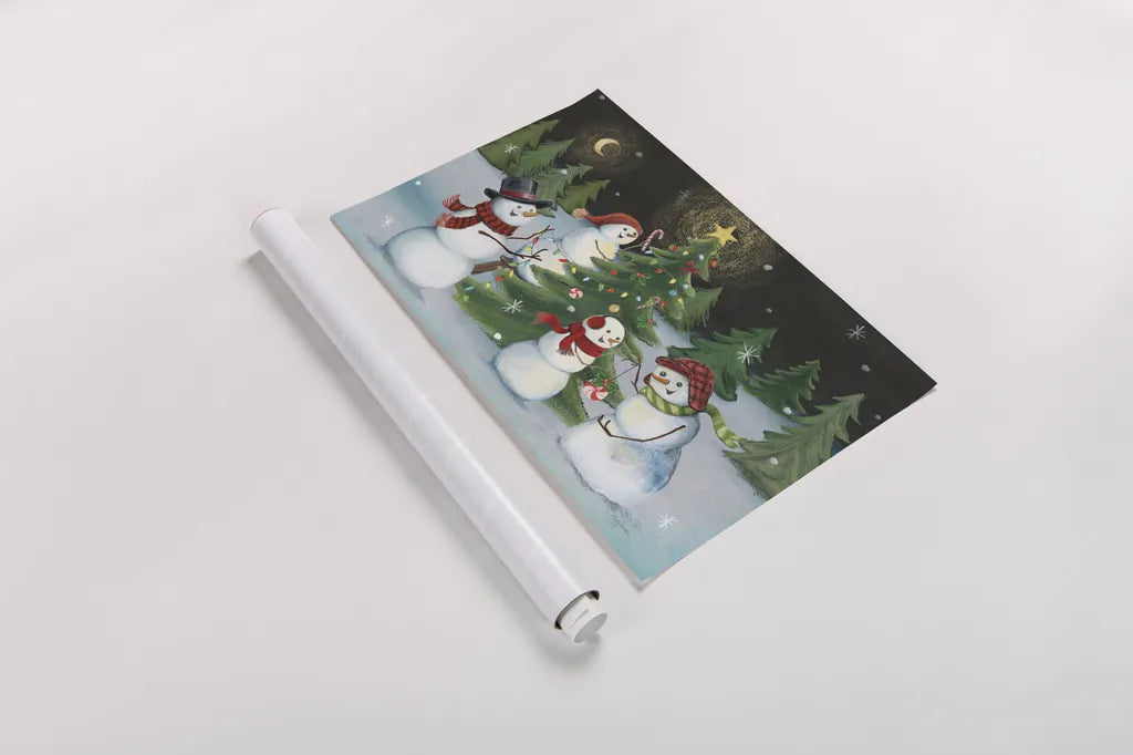 Christmas on Wheels V by Mary Urban. shown as a rolled paper print. Available as archival giclee rolled canvas, fine art paper, or poster print. SKU 54716i.