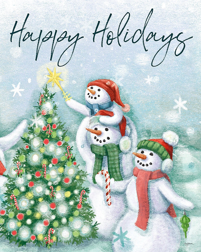 Classic Snowmen VI by Mary Urban