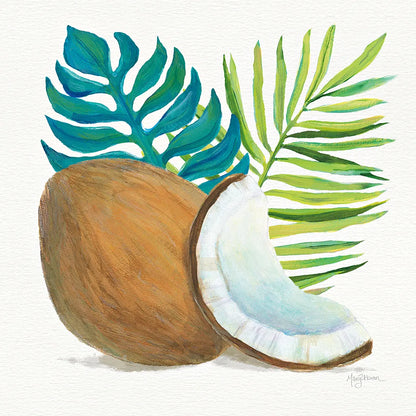 Coconut Palm IV by Mary Urban. SKU 31639a. Archival Giclee Fine art print for wall decor.