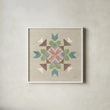 Cotton Bouquet VII by Mary Urban. Shown in a crisp white glass frame for a clean and minimalist style. Available as an archival giclee rolled canvas, fine art paper, or poster print. SKU 62170a.