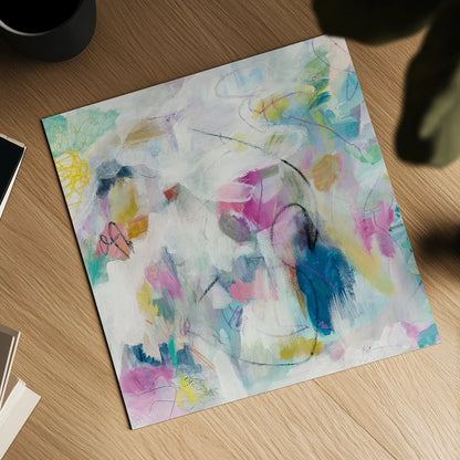 Daylight Savings I by Mary Urban. Shown as a detailed flat fine art print, highlighting archival giclee quality. Available as an archival giclee rolled canvas, fine art paper, or poster print. SKU 52672a.