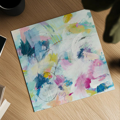 Daylight Savings II by Mary Urban. Shown as a detailed flat fine art print, highlighting archival giclee quality. Available as an archival giclee rolled canvas, fine art paper, or poster print. SKU 52673a.