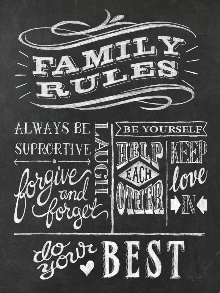 Family Rules I v2 by Mary Urban