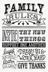 Family Rules II by Mary Urban. SKU 28595h. Archival Giclee Fine art print for wall decor.