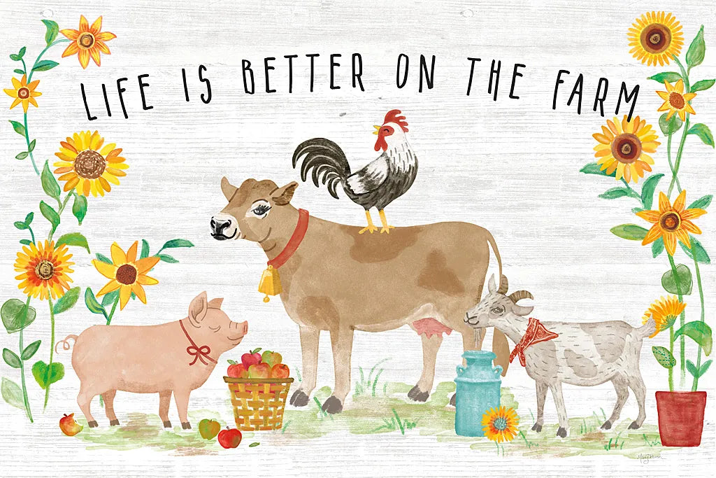 Farm Market I by Mary Urban. SKU 52803i. Archival Giclee Fine art print for wall decor.