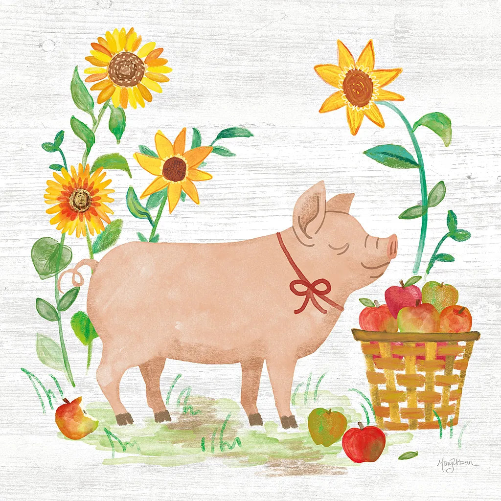 Farm Market IV by Mary Urban. SKU 52806a. Archival Giclee Fine art print for wall decor.