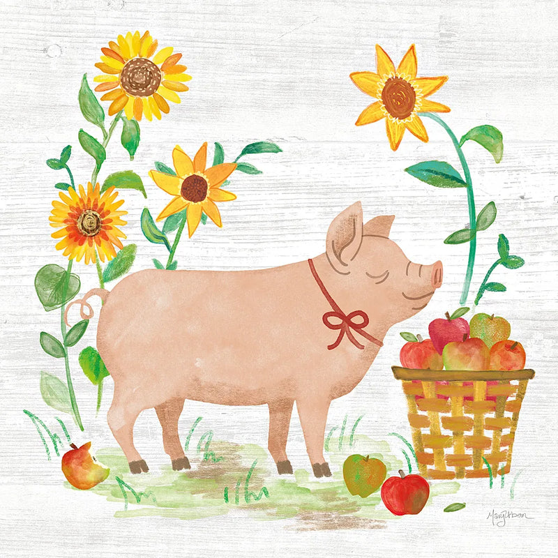 Farm Market IV by Mary Urban. SKU 52806a. Archival Giclee Fine art print for wall decor.