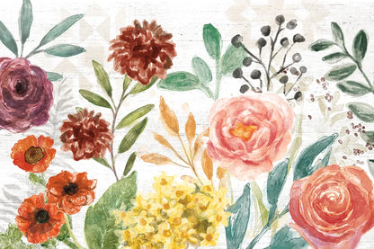 Flower Fest I by Mary Urban. SKU 59084i. Archival Giclee Fine art print for wall decor.